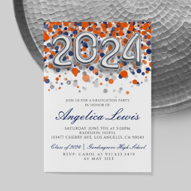 Class of 2024 Graduation Party Invitation (Creator Uploaded)