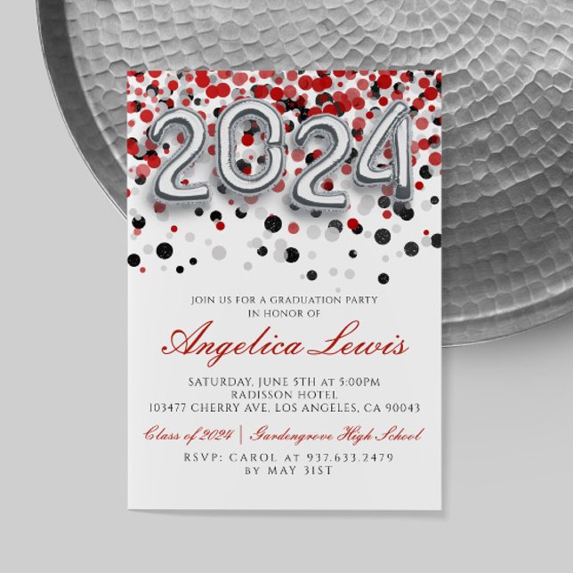 Class of 2024 Graduation Party Invitation (Creator Uploaded)
