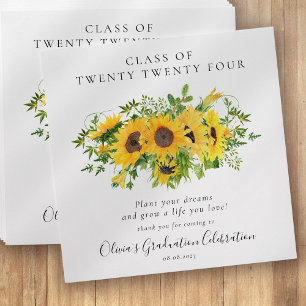 Class of 2024 Graduation Seed Packet Favour Envelope
