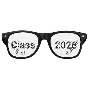 Class of 2024 Graduation Template Retro Sunglasses