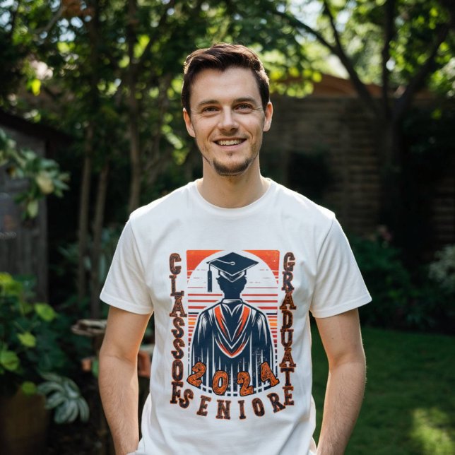 class of 2024 high school graduate custom  T-Shirt (Creator Uploaded)