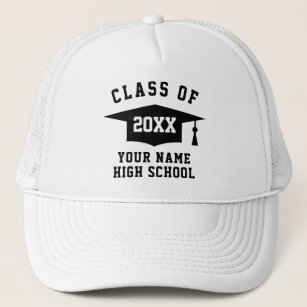 Class of 2024 high school graduation party trucker hat