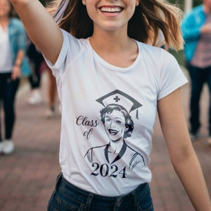 class of 2024 high school nurse graduate T-Shirt