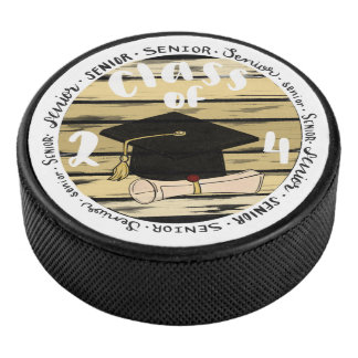 Class of 2024 hockey puck