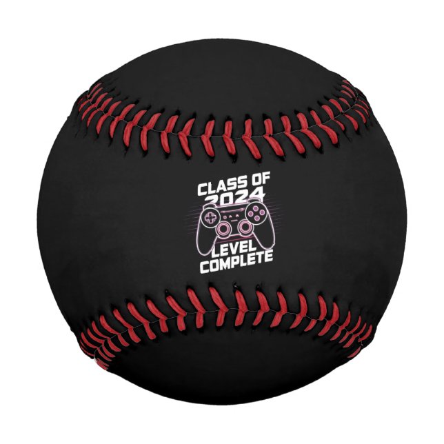 Class Of 2024 Level Complete Senior Graduation Baseball (Front)