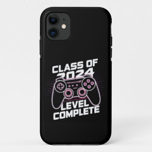 Class Of 2024 Level Complete Senior Graduation iPhone 11 Case