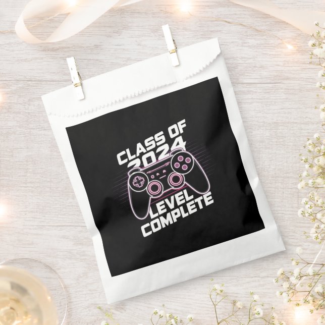 Class Of 2024 Level Complete Senior Graduation Favour Bag (Clipped)