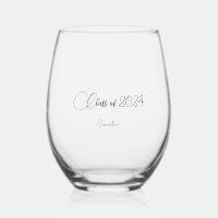 Class of 2024 Modern Elegance personalised name
