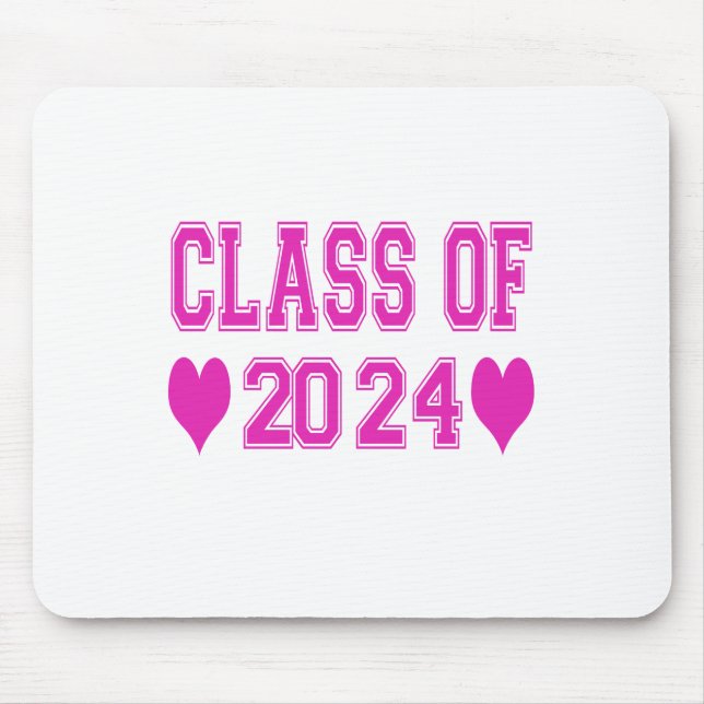 Class Of 2024 Mouse Pad (Front)