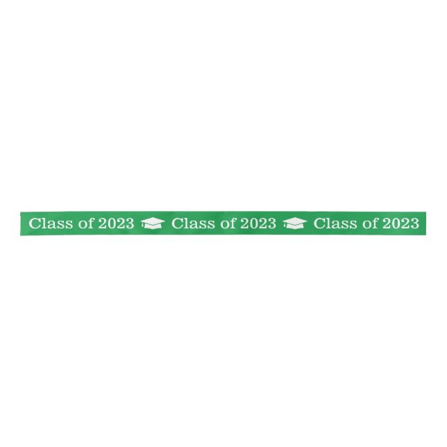 Class of 2024 Ribbon Satin Ribbon (Front)