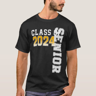 Class of 2024 Senior 24 High School Graduation T-Shirt