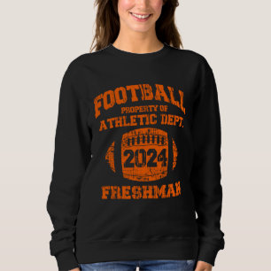 Class Of 2024 Senior High School Football College  Sweatshirt