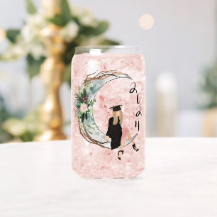 Class of 2024 - Shoot For the Moon Can Glass