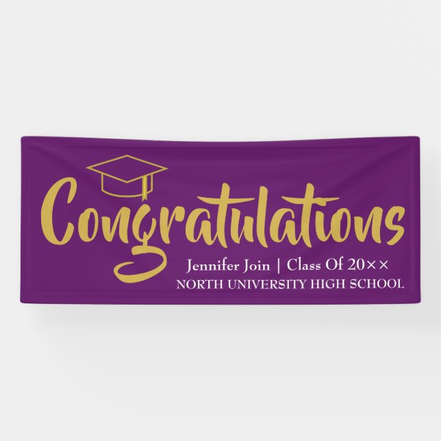 class of 2025, class of 2026 graduation  banner (Horizontal)