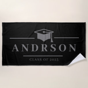 class of 2025, class of 2026 graduation  beach towel