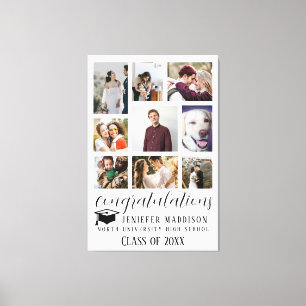 class of 2025, class of 2026 graduation canvas print