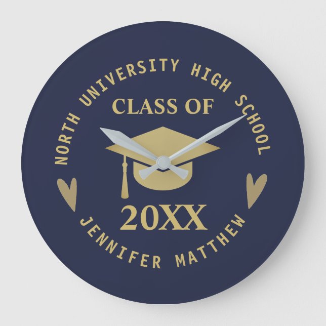 class of 2025, class of 2026 graduation  large clock (Front)