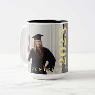 class of 2025, class of 2026 graduation  Two-Tone coffee mug