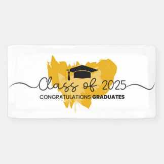 Class of 2025 Congrats Graduates Banner
