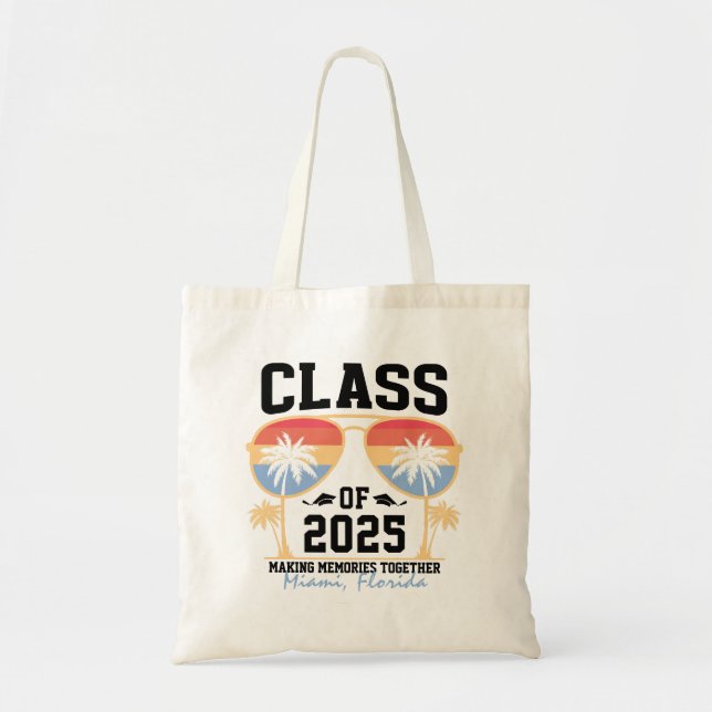 Class of 2025 Custom Graduation Trip Group  Tote Bag (Front)