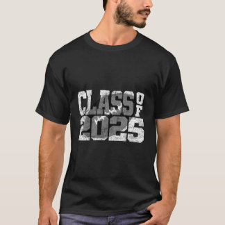 Class Of 2025 Football Player Vintage T-Shirt