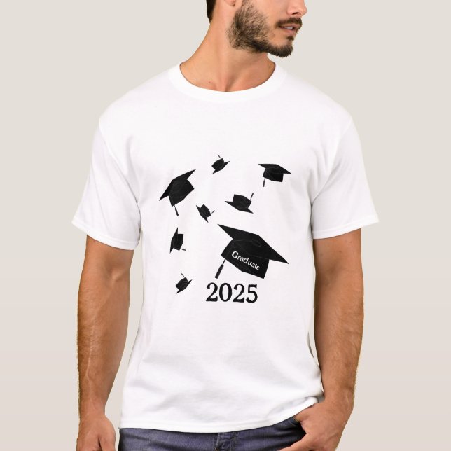 Class of 2025 grad cap  T-Shirt (Front)
