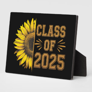 Class Of 2025 Graduate Sunflower Graduation Plaque
