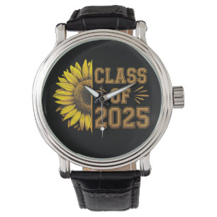 Class Of 2025 Graduate Sunflower Graduation Watch