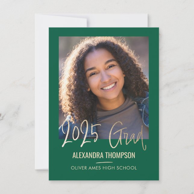 Class of 2025 Graduation Announcement & Invite (Front)