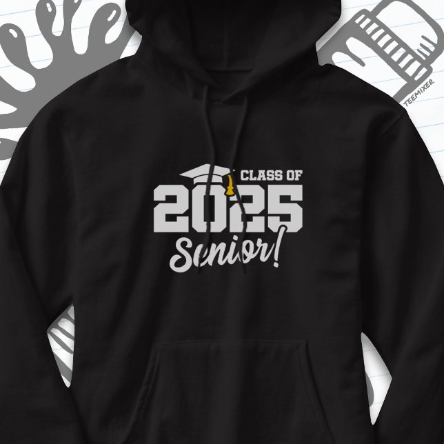 Class of 2025 Graduation Graduate Senior 2025 Hoodie (Creator Uploaded)