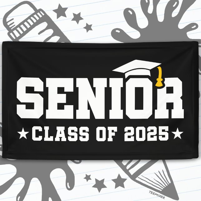 Class of 2025 Graduation High School Senior 2025 Banner (Creator Uploaded)