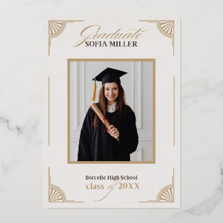 Class of 2025 Graduation Invitation Template Canva