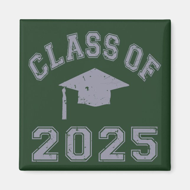 Class Of 2025 Graduation Magnet (Front)
