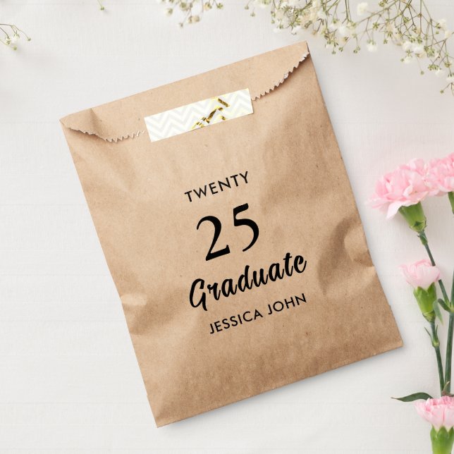 class of 2025 Graduation party candy favours  Favour Bag (Sealed)