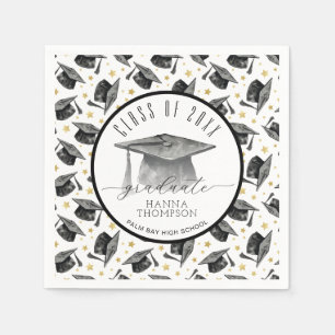 Class of 2025 Graduation Party Napkins   Graduate 