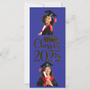 Class of 2025 Graduation Personalised Magnetic Invitation
