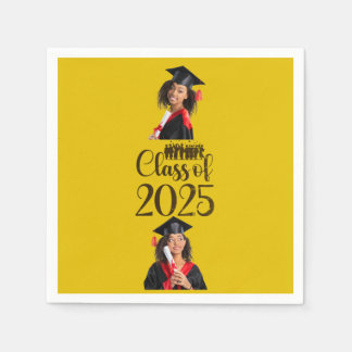Class of 2025 Graduation Personalised Napkin