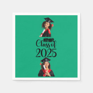 Class of 2025 Graduation Personalised Napkin