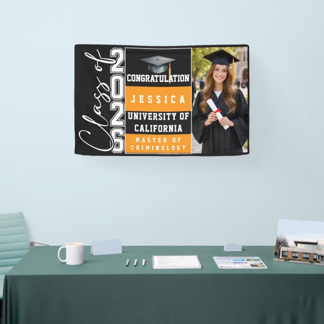 Class of 2025 Graduation Personalized Banner (Tradeshow)