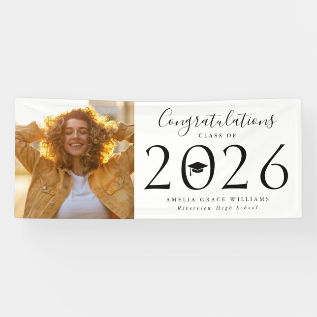 Class of 2025 Graduation Photo Banner (Horizontal)