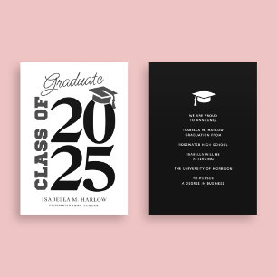 Class of 2025 High School Graduation Announcement