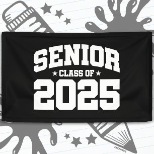 Class of 2025 High School Graduation Senior 2025 Banner