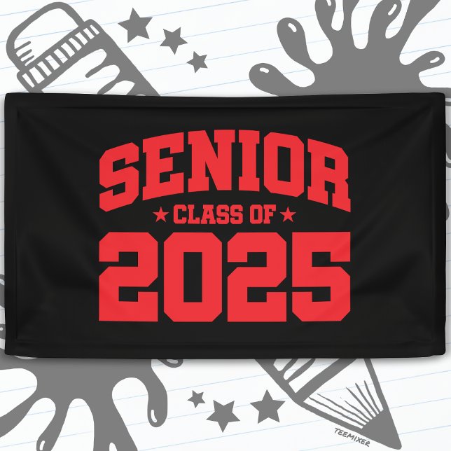 Class of 2025 High School Graduation Senior 2025 Banner (Creator Uploaded)