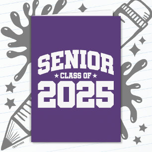 Class of 2025 High School Graduation Senior 2025 Card