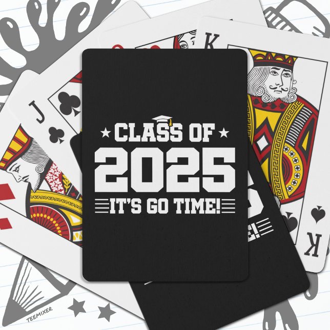 Class of 2025 High School Graduation Senior 2025 Playing Cards (Creator Uploaded)