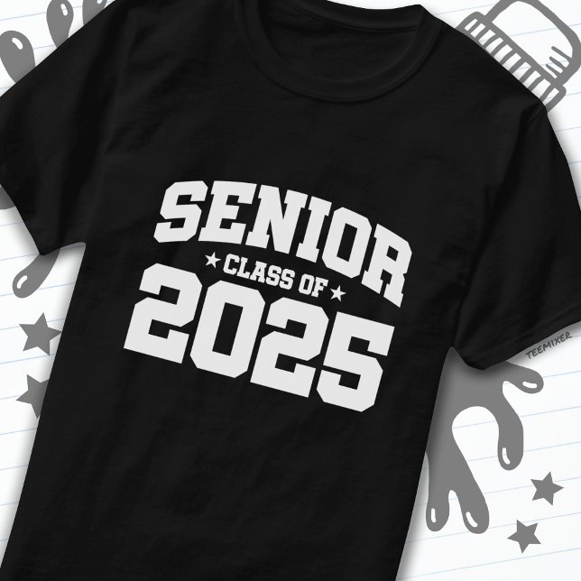 Class of 2025 High School Graduation Senior 2025 T-Shirt (Creator Uploaded)