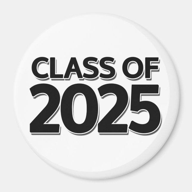 Class of 2025 magnet (Front)