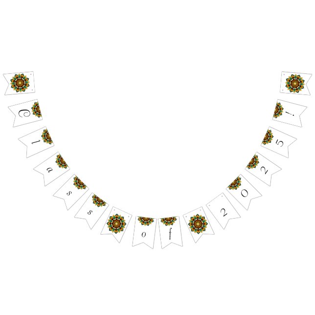 Class of 2025! Mandala in yellow & tan Bunting (All)