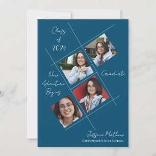 Class Of 2025  Multi Photo Graduation Announcement