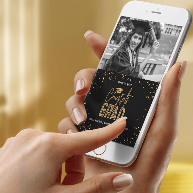 Class of 2025 Photo Graduation Announcement (Creator Uploaded)